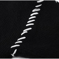 Gabrielle - Gerippter Strickpullover mit Schnürdetail an der Seite