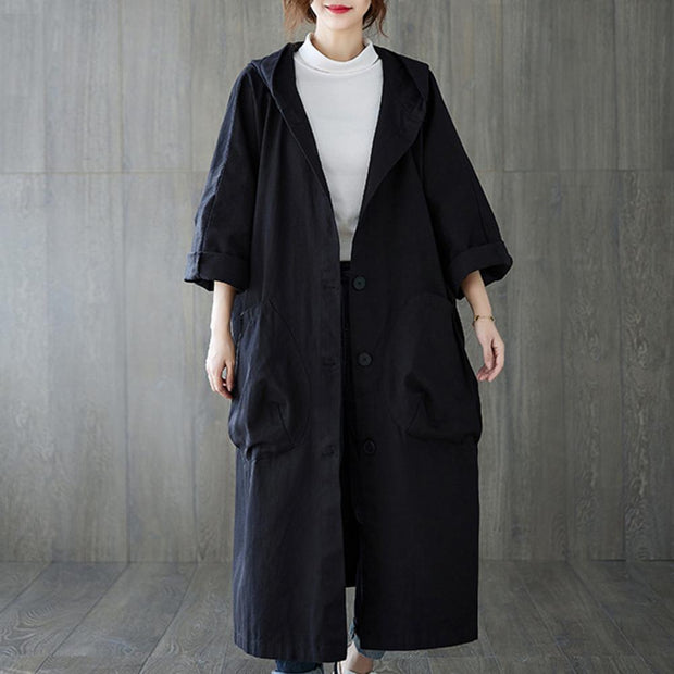Lety - Trench-coat confortable en gabardine