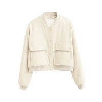 Blouson Bombardier à Manches pour Femme