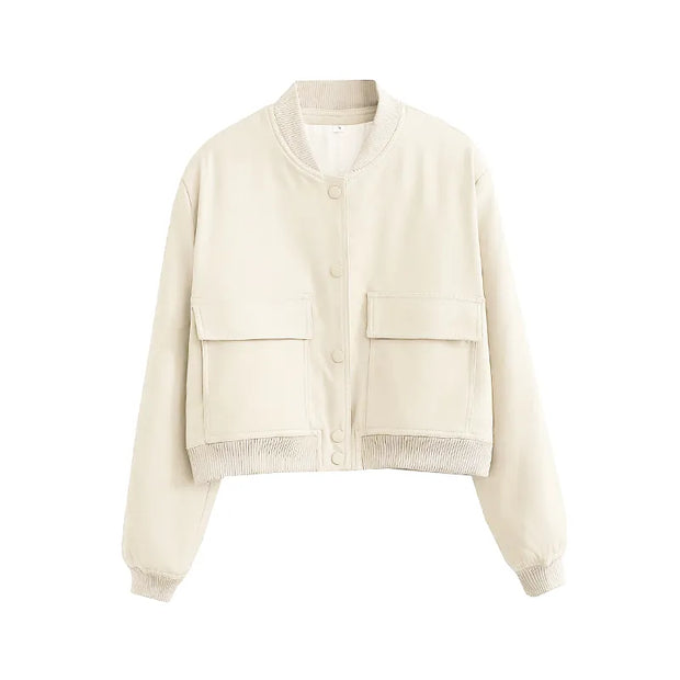 Blouson Bombardier à Manches pour Femme