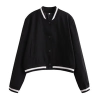 Blouson Bombardier à Manches pour Femme