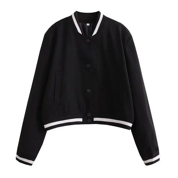 Blouson Bombardier à Manches pour Femme
