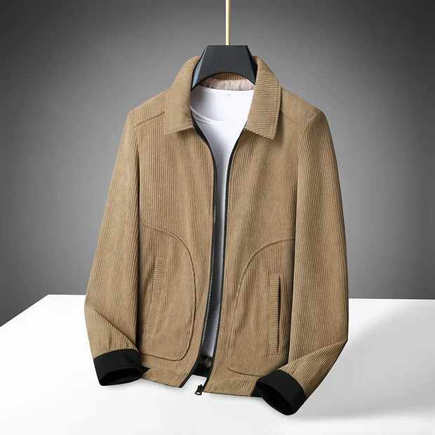 Veste zippée en velours côtelé pour homme - Emeric