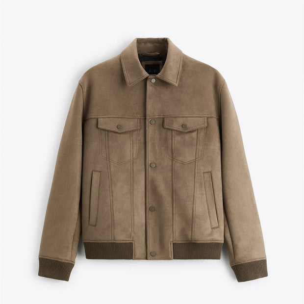 Veste effet daim pour homme - Marceau
