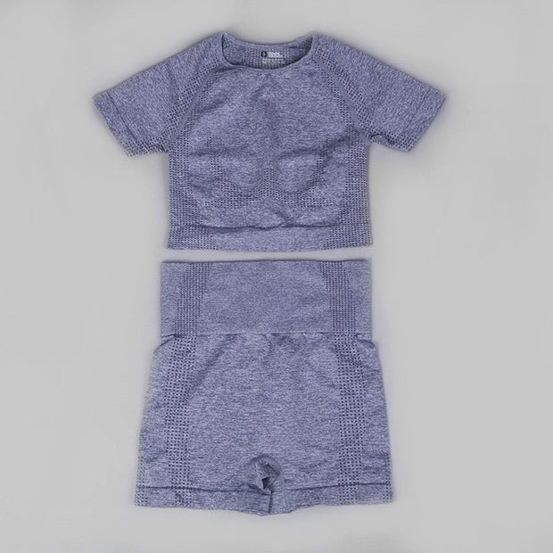 Huela Sportset - Ensemble de sport pour femmes composé d'un top et d'un short