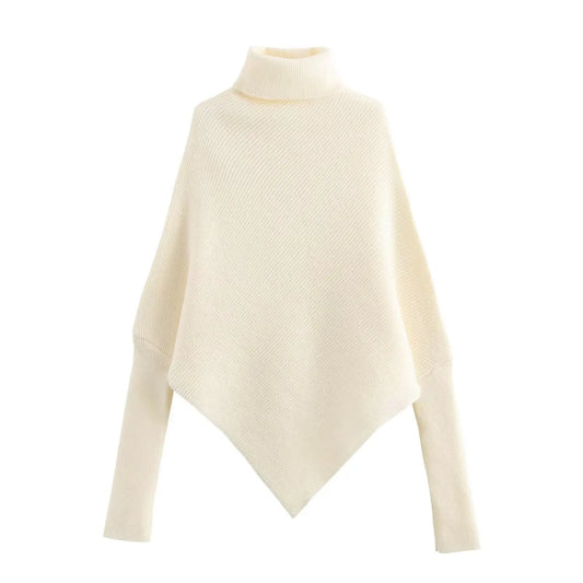 Pull à col roulé classique et élégant