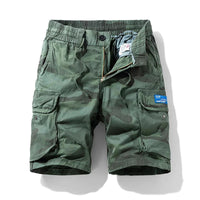 Short cargo camouflage avec poches latérales pour hommes - Malte