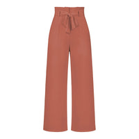 Delaila - Pantalon en lin léger et souple pour femmes, disponible en plusieurs couleurs