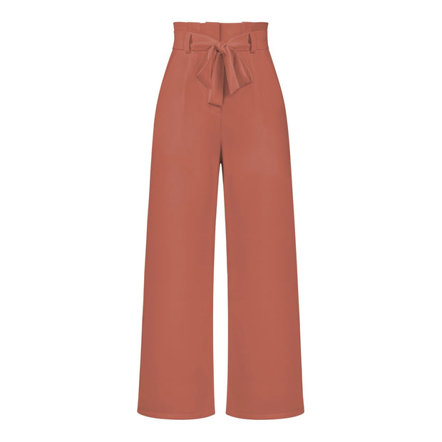 Delaila - Pantalon en lin léger et souple pour femmes, disponible en plusieurs couleurs