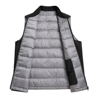 Manteau matelassé imperméable végétalien avec fermeture éclair dissimulée - Soren
