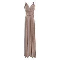 Laura - Robe longue style rouge Boho pour Femmes