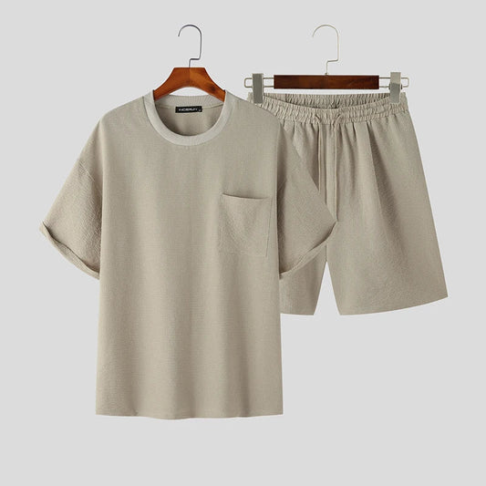Ensemble de loisirs pour hommes à la mode dans des couleurs classiques