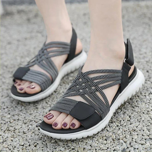 Orthopädische Damensandalen mit dämpfender Sohle - Sirel