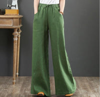 Pantalon Luciana - Pantalon léger à jambes larges pour l'été - Respirabilité maximale