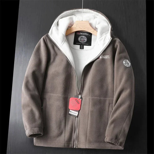 Mattew - Veste à Capuche Zippée Extra Chaude