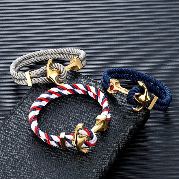 Bracelet Ancre Corde