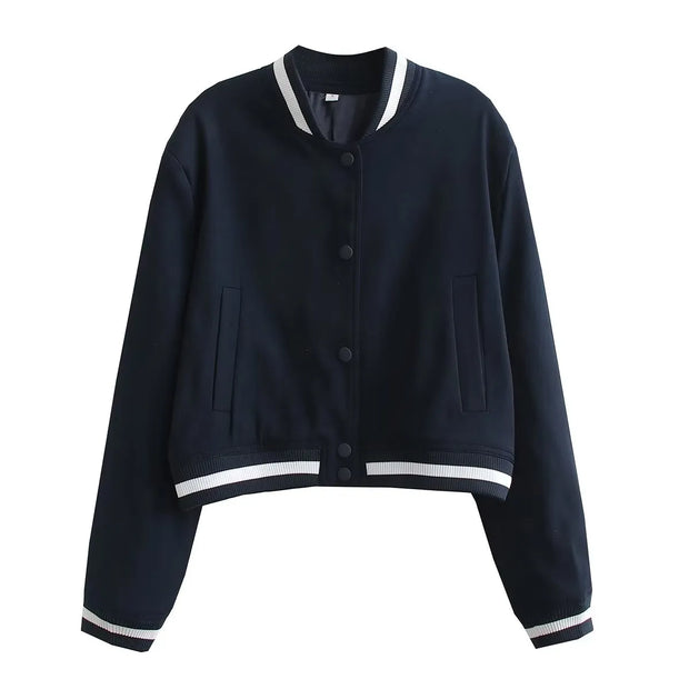 Blouson Bombardier à Manches pour Femme
