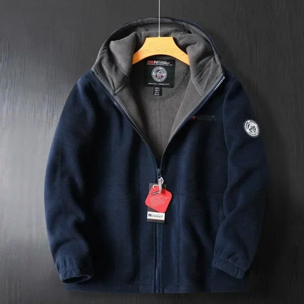 Mattew - Veste à Capuche Zippée Extra Chaude