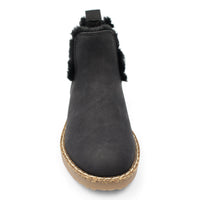 Elaine - Damen Chelsea Ankle Boots mit Leopardenmuster
