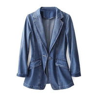 Cassidy - Blazer en denim moderne