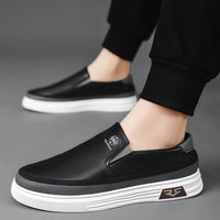Chaussures à enfiler en cuir végétal - Leonel