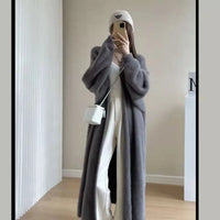 Pull à manches longues en cachemire pour femme
