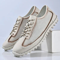 Chaussures en cuir patiné - Robert