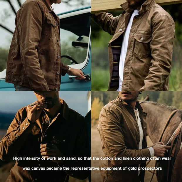 Jim Lean Veste rétro