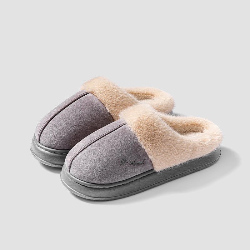 Unisex Hausschuhe mit Samteffekt - Eralun