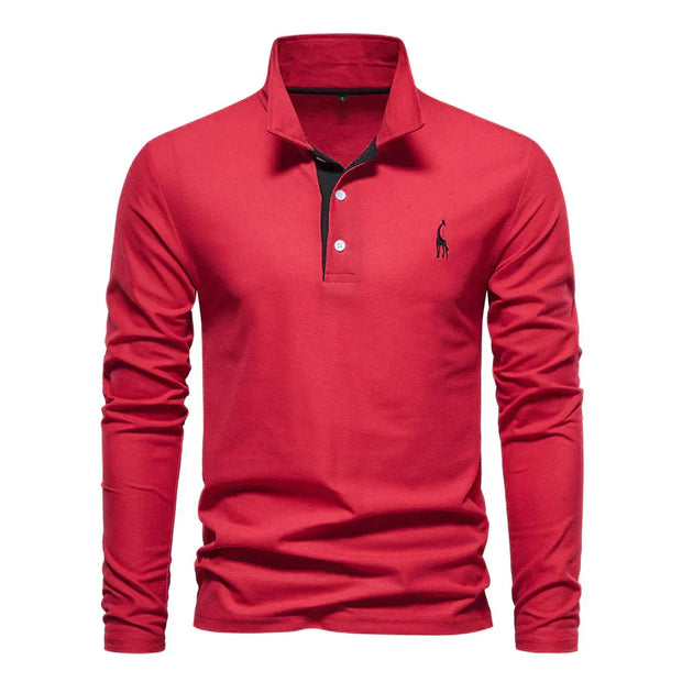 Ronny - Polo à manches longues pour homme