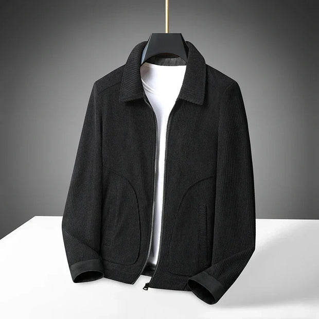 Veste zippée en velours côtelé pour homme - Emeric