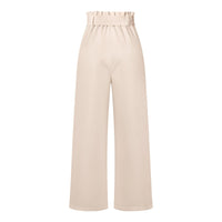 Delaila - Pantalon en lin léger et souple pour femmes, disponible en plusieurs couleurs