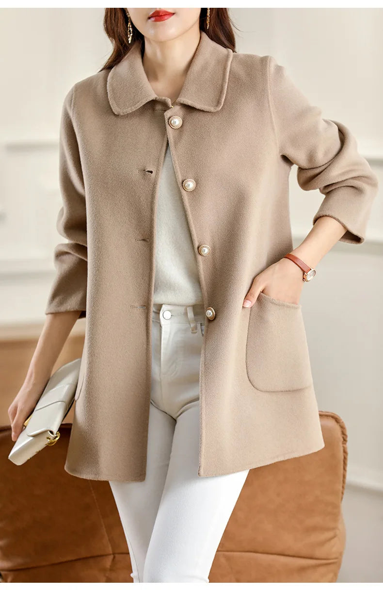 Jacke aus Wolle - Hayle