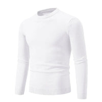 Herrenstrickpullover mit langen Ärmeln und Rundhalsausschnitt - Odrin