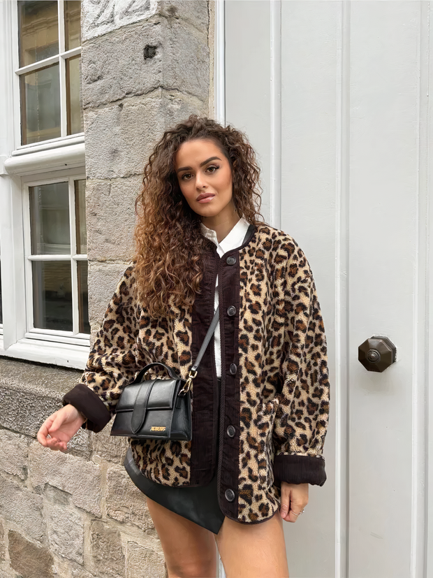 SALMA - Veste léopard