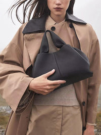 Marina - Sac à main polyvalent de couleur unie