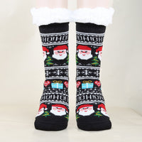 Gemusterte Wintersocken