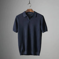 STEFAN - Polo tricoté en V