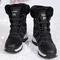 Bottes d'hiver rembourrées avec doublure chaude - Enna