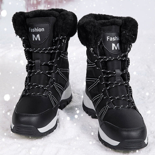 Bottes d'hiver rembourrées avec doublure chaude - Enna