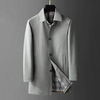 Manteau élégant pour homme avec doublure classique - Darion