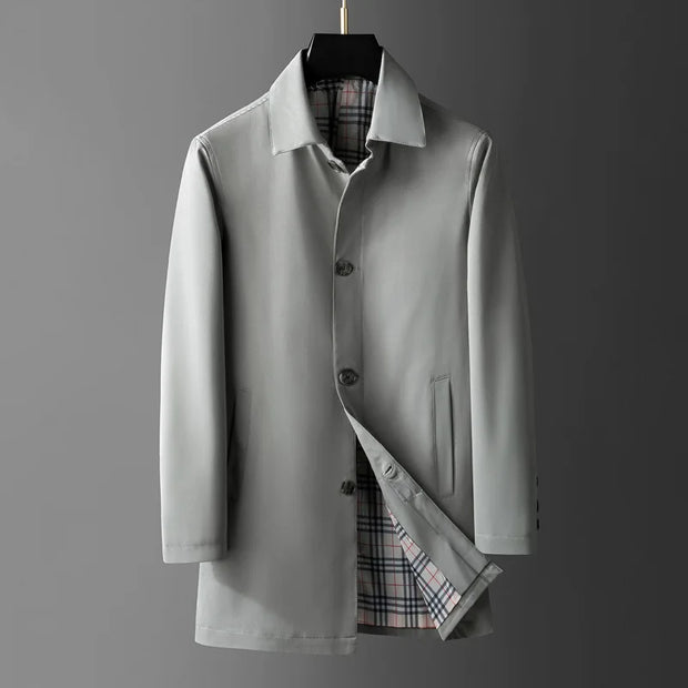 Manteau élégant pour homme avec doublure classique - Darion