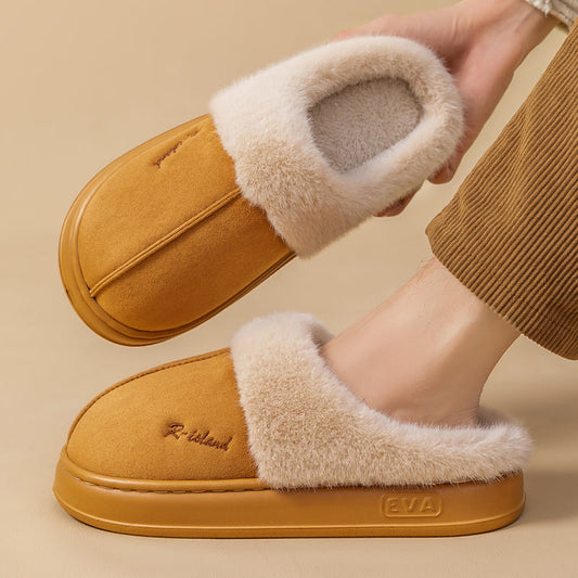 Unisex Hausschuhe mit Samteffekt - Eralun