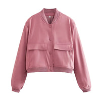 Blouson Bombardier à Manches pour Femme