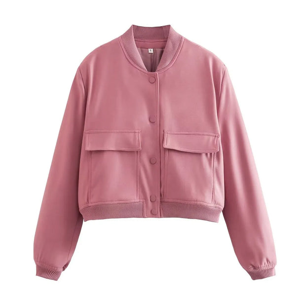 Blouson Bombardier à Manches pour Femme