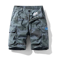 Short cargo camouflage avec poches latérales pour hommes - Malte