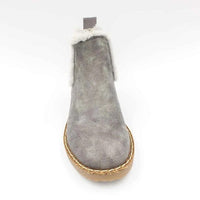 Elaine - Damen Chelsea Ankle Boots mit Leopardenmuster