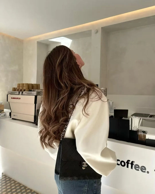 Blouson Bombardier à Manches pour Femme