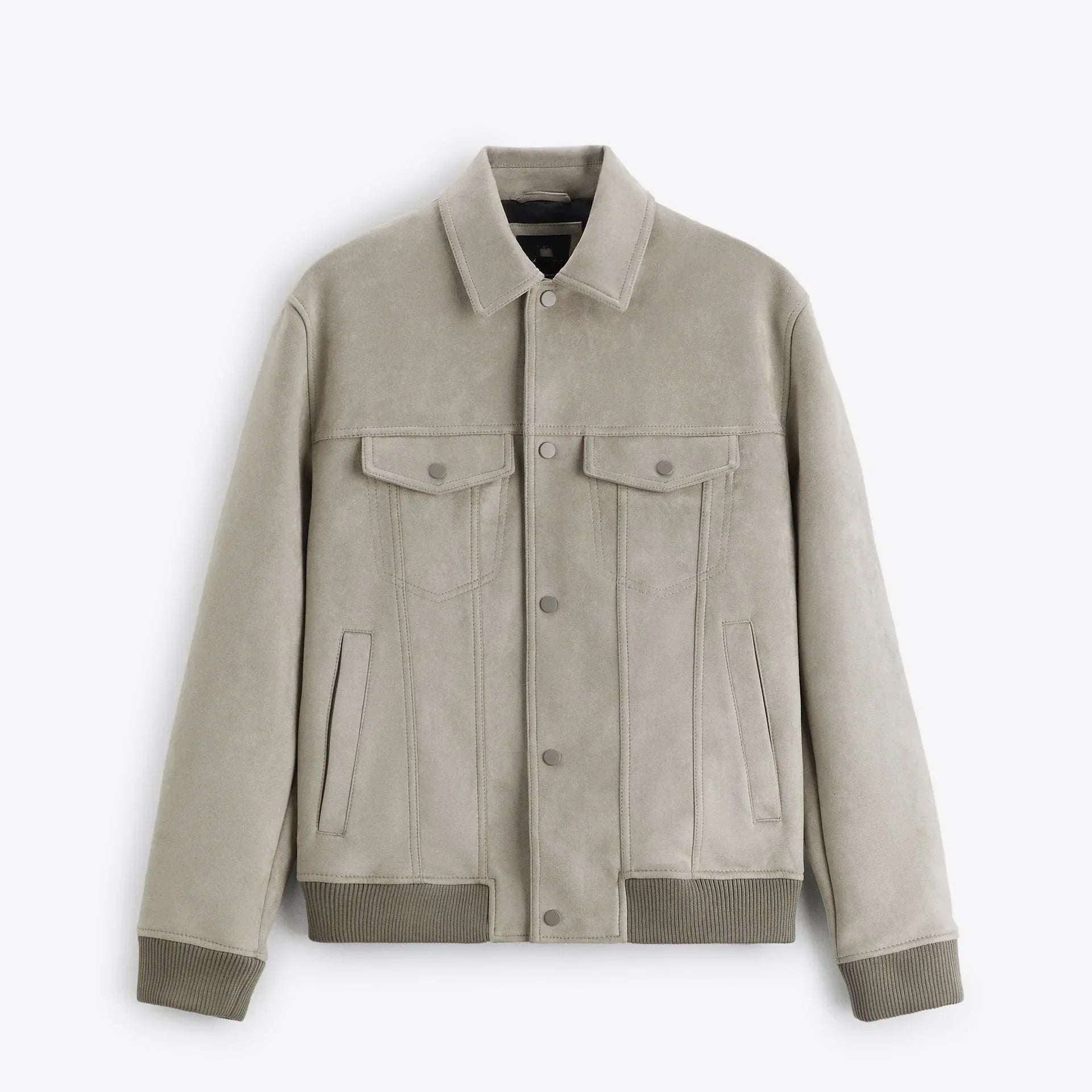 Herrenjacke in Wildlederoptik - Marceau