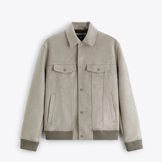 Veste effet daim pour homme - Marceau